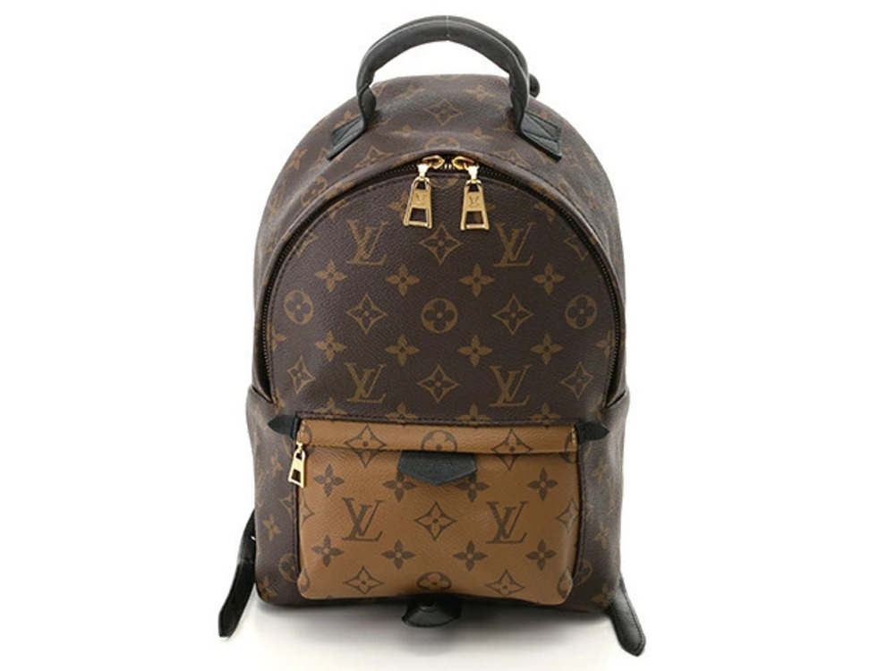 LOUIS VUITTON Bag Backpack Palm Springs Monogram Reverse